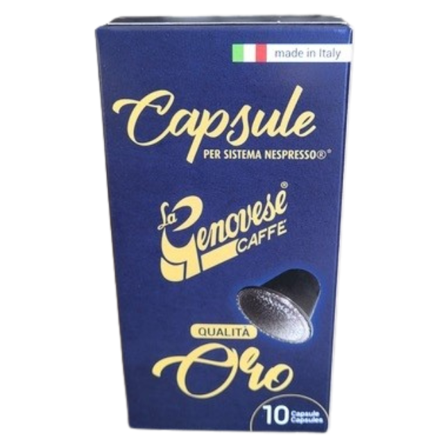 La Genovese Oro nespresso capsules