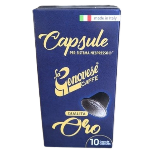 La Genovese Oro nespresso capsules